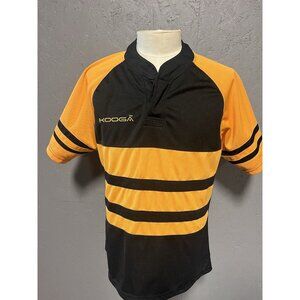 Kooga Rugby Jersey shirt black yellow No team size Large